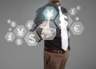  financial symbols coming from han.