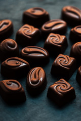 Chocolate Candy Sweet Wallpaper in high resolution. Dark chocola
