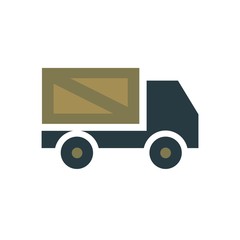 Car fast delivery logo vector