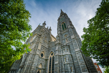 Corpus Christi Church, in Bolton Hill, Baltimore, Maryland. - obrazy, fototapety, plakaty