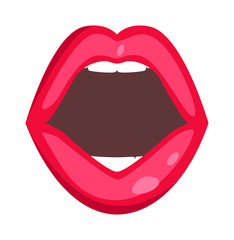 Female lips isolated on white background. Passion makeup mouth. Set woman lips romance cosmetic sensuality desire. Set of mouth smile woman red sexy woman lips isolated shape romantic print emotions
