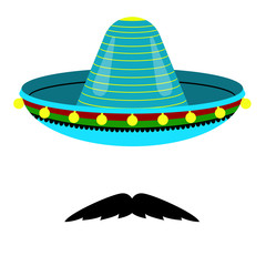 sombrero moustache