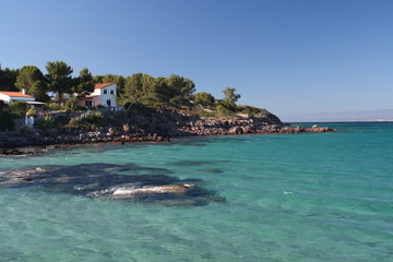 Isola San Pietro. Spiaggia Punta Nera
