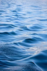 Foto auf Acrylglas Blau Wellen