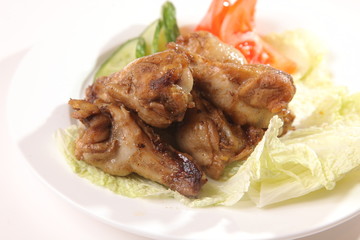 Chicken Grill in roadside Cafe