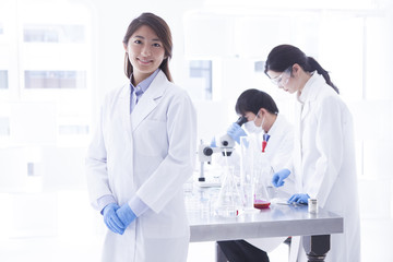Female scientist Portrait