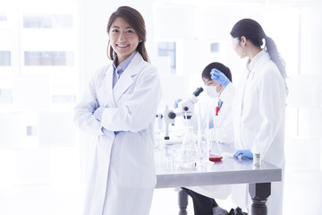 Female scientist Portrait