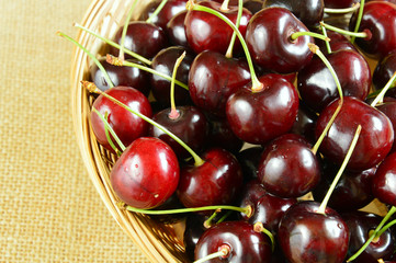 Cherries are very high in potassium.