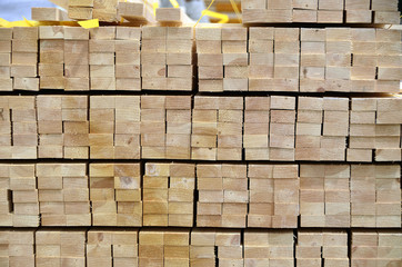 stack of lumber
 - obrazy, fototapety, plakaty