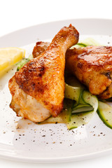 Grilled chicken legs 