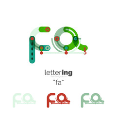 Letters logo icon