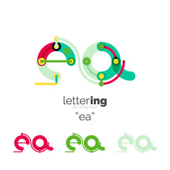 Letters logo icon