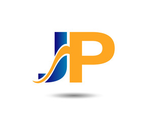 J and P logo vector
