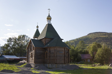 Kirche in Esso - Kamtschatka - Sibirien - Russland