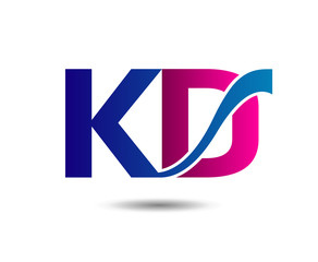 KD letter logo 
