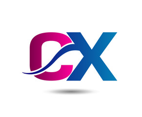 CX initial company group logo
