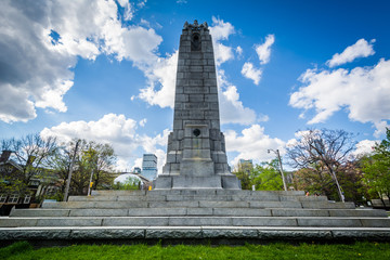 Monument at Queen's Park, in Toronto, Ontario.