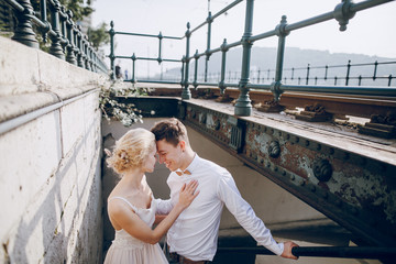 wedding day in Budapest