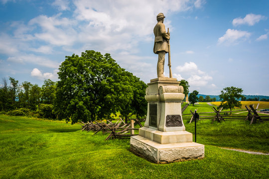 Statue at Antietam National Battlefield, Maryland.