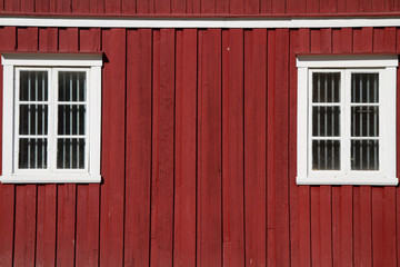 traditional scandinavian wooden house