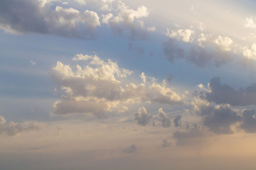 Sunset sky