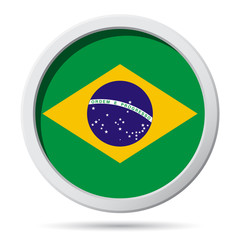 Brazil fag badge