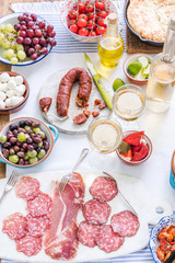 party food, tapas