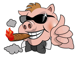 Pig BBQ Chef