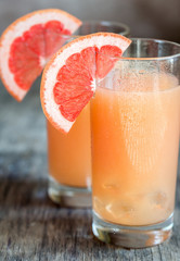 Grapefruit and Tequila Paloma Cocktail