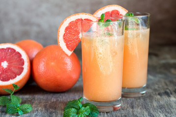 Grapefruit and Tequila Paloma Cocktail