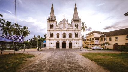 Photo sur Plexiglas Anti-reflet Temple Santa Cruz Basilica in Kochi, India