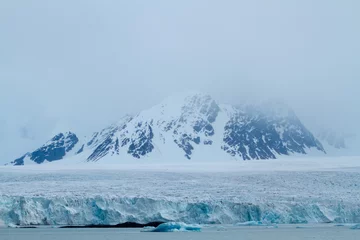 Fotobehang svalbard view of the landscape during the summer season © franco lucato