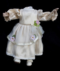 Haunted Doll Body in White Wedding Dress