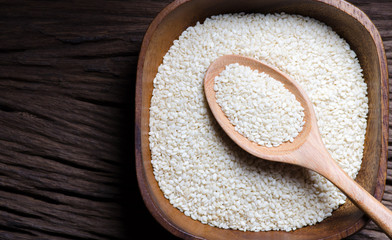 Sesame dark tone background