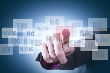 Entscheidung Präsentation