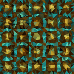 Abstract multicolor low-poly vector background - decorative pattern 