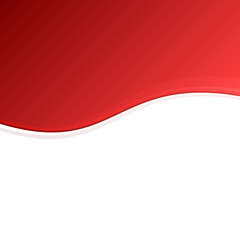 Red and White Blank Abstract Background. Vector
