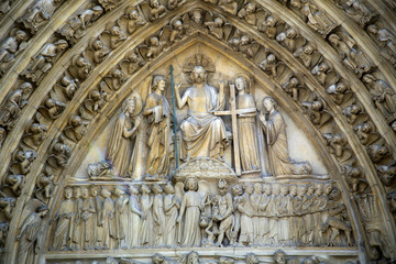Notre Dame, cathedral in Paris, France