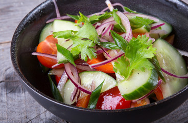 Mixed vegetables salad