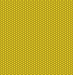 Waben-Hintergrund gelb