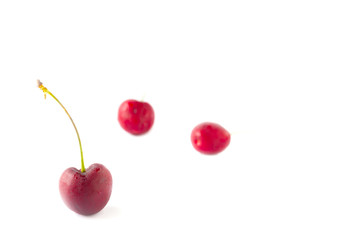 cherry isolate on white background