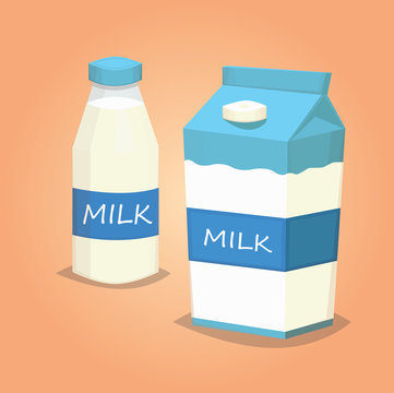 Milk Cartoon