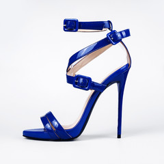 blue sandals for women