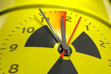 5 vor 12 für Atommüll © bluedesign