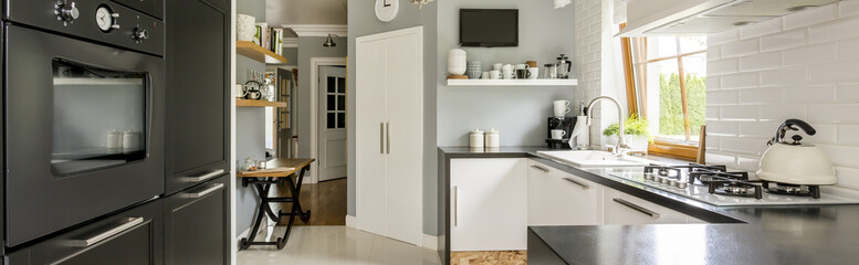 Practical ideas in a contemporary kitchen interior