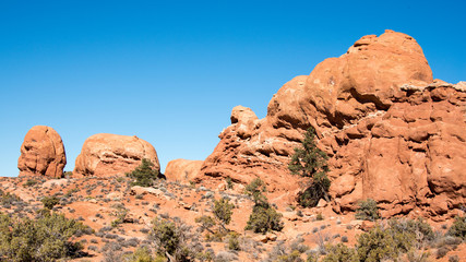 Fototapeta premium Views from around the Arches National Park. Utah