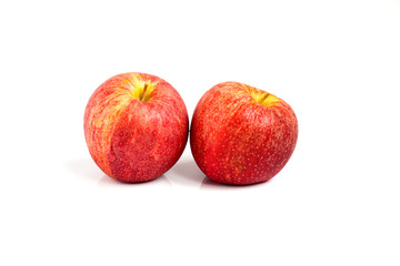 Sear skin and abrasion mark on apple