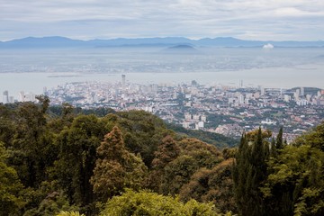 George Town Penang, Malaysia view from Penang Hill