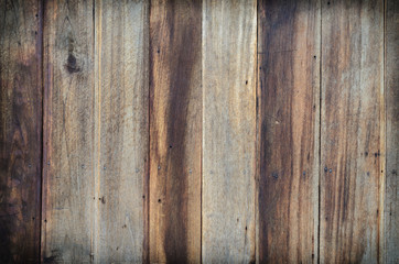 Wooden wall background or texture