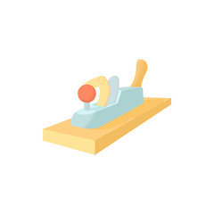 Jack plane icon in cartoon style on a white background